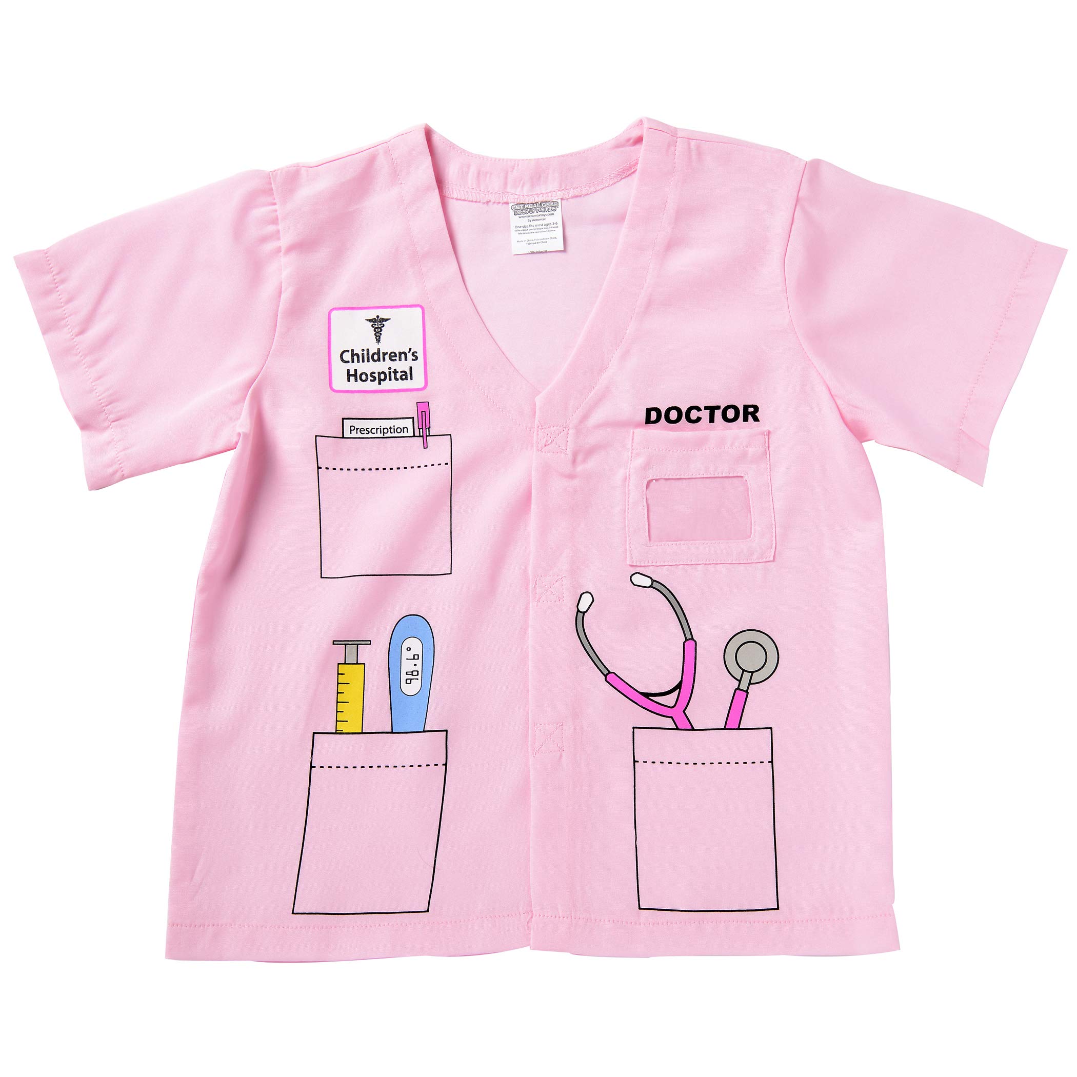 Foto 2 | Disfraz Aeromax My 1st Career Gear Dr. (rosa) Top Para Niños - Venta Internacional.