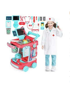 Foto 1 | Juego De Juguetes Xtellar Médicos Rol Para Niños Con Ropa Y Bateria