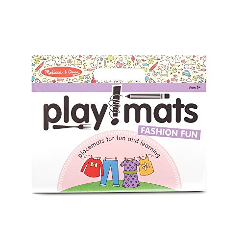 Foto 2 pulgar | Venta Internacional-  Melissa & Doug Playmats Diversión De Modas: Bloc Colorear Y Actividades De Aprendizaje,