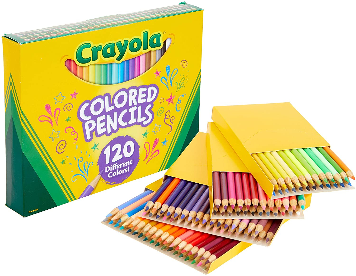 Lápices de Colores Crayola 120 Unidades