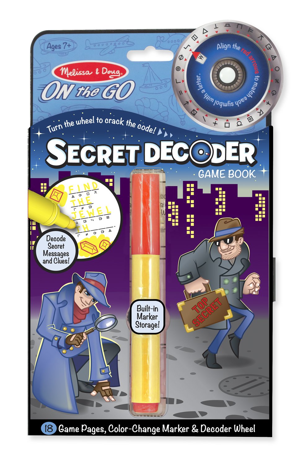 Foto 2 pulgar | Venta Internacional-  Melissa & Doug Secret Decoder Game Book