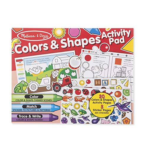 Foto 2 pulgar | Venta Internacional-  Melissa & Doug - Almohadilla De Actividades Para Colorear Y Pegatinas