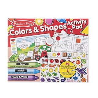 Foto 1 | Venta Internacional- Melissa & Doug - Almohadilla De Actividades Para Colorear Y Pegatinas
