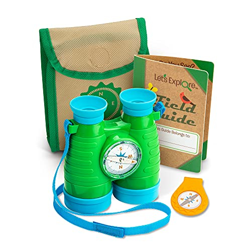 Venta Internacional-  Melissa & Doug Let's Explore Binoculars And Compass Play Set| Juguete, Multicolor (30818)