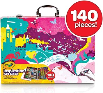 Foto 4 | Estuche de Arte Crayola Inspiration en Rosa 140 - Venta Internacional