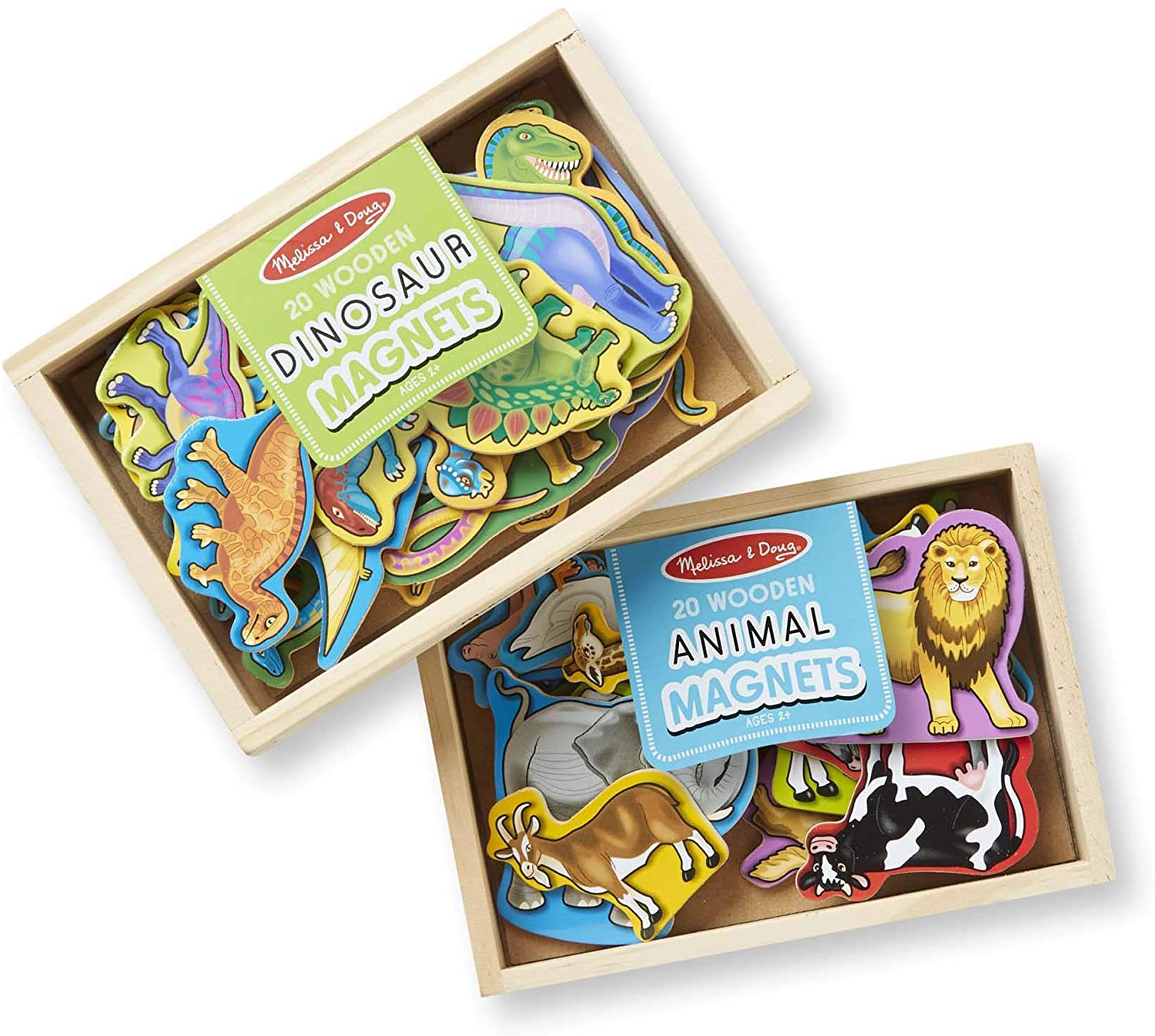 Foto 2 pulgar | Venta Internacional-  Melissa & Doug Magnetic Animals & Dinosaurs Bundle By Melissa & Doug [toy] (english Manual)
