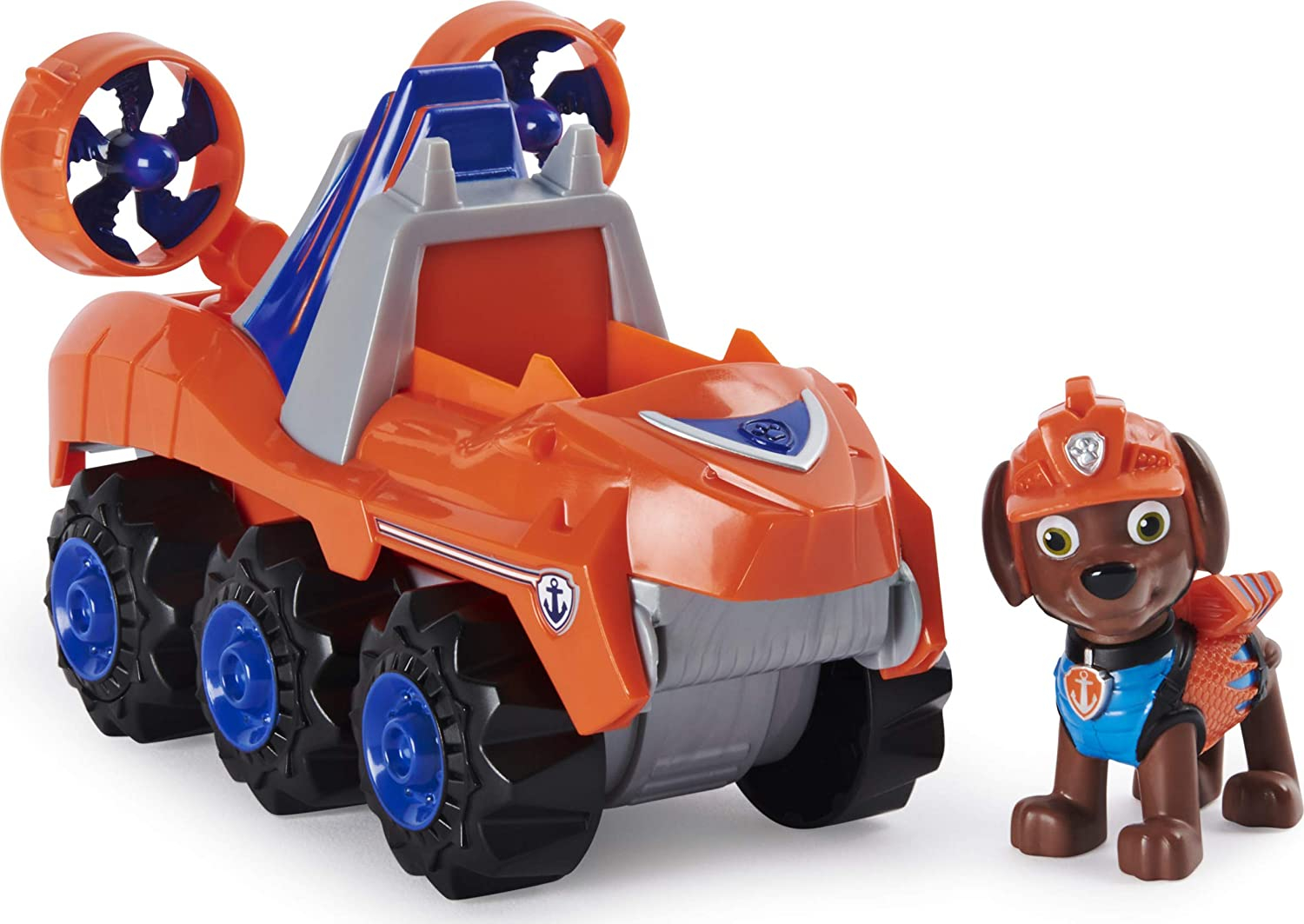 Foto 2 pulgar | Venta Internacional-  Paw Patrol, Dino Rescue Zuma Deluxe Vehículo Rev Up Con Misterioso Dinosaurio Figura