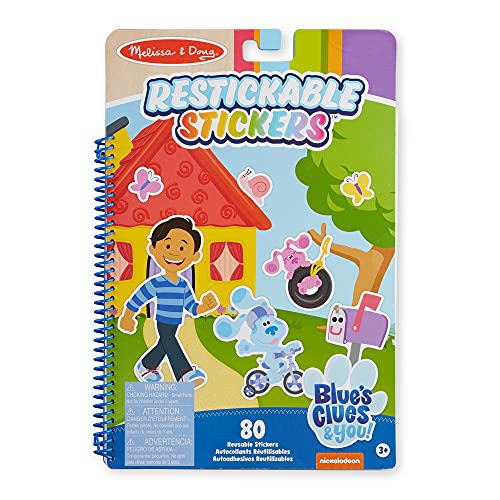 Foto 2 pulgar | Venta Internacional-  Melissa & Doug Blue's Clues & You! Bloc De Pegatinas Reutilizables - Los Lugares Que Blue Ama