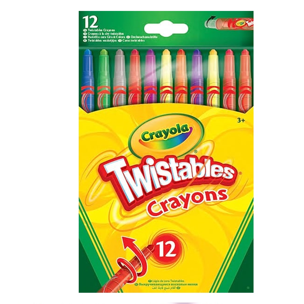 Foto 2 pulgar | Venta Internacional-  Vivid Imaginations Crayola Twistable Crayons (pack De 12, Multicolor)