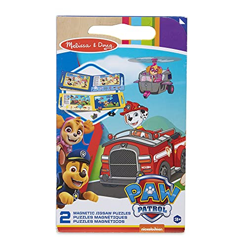 Foto 2 pulgar | Venta Internacional-  Melissa & Doug Paw Patrol Rompecabezas Magnéticos De Llevar (2 Rompecabezas De 15 Piezas)