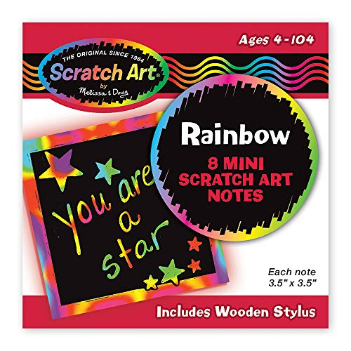 Foto 1 | Venta Internacional-  Rainbow Mini Scratch Art Notes 1 Art¨ªculo (8 P¨¢ginas Por Art¨ªculo)