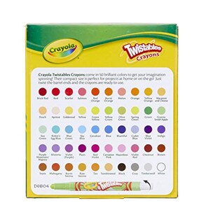 Foto 3 | Venta Internacional- Crayola Twistables Crayons Juego Para Colorear, Actividades En Interiores Para Niños En Casa,