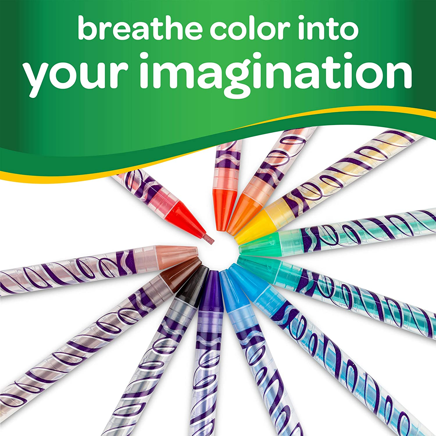 Foto 7 pulgar | Venta Internacional-  Juego De Lápices De Colores Crayola Twistables, Rellenadores De Cestas De Pascua, 50 Count