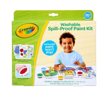 Foto 1 | Juego de Pintura Crayola a Prueba de Derrames -Venta Internacional