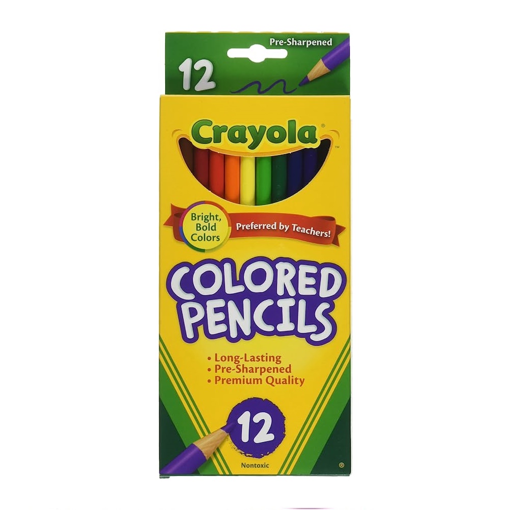 Foto 2 pulgar | Venta Internacional-  Crayola 68-4012 Lápices De Colores, 12 Unidades, Paquete De 3, Colores Surtidos