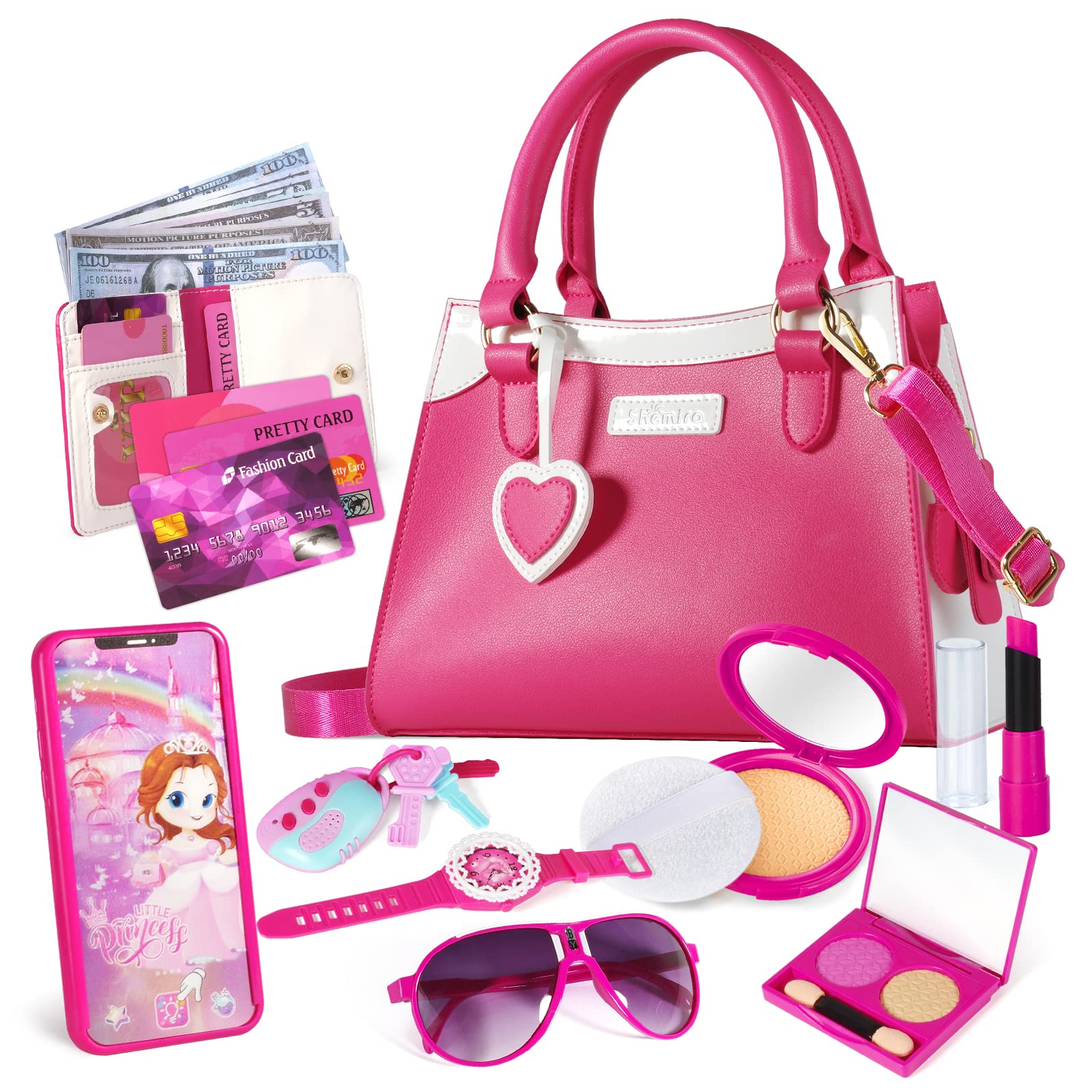 Foto 2 pulgar | Venta Internacional - Monedero Pretend Play Shemira Play Para Niñas Con Accesorios 3-8
