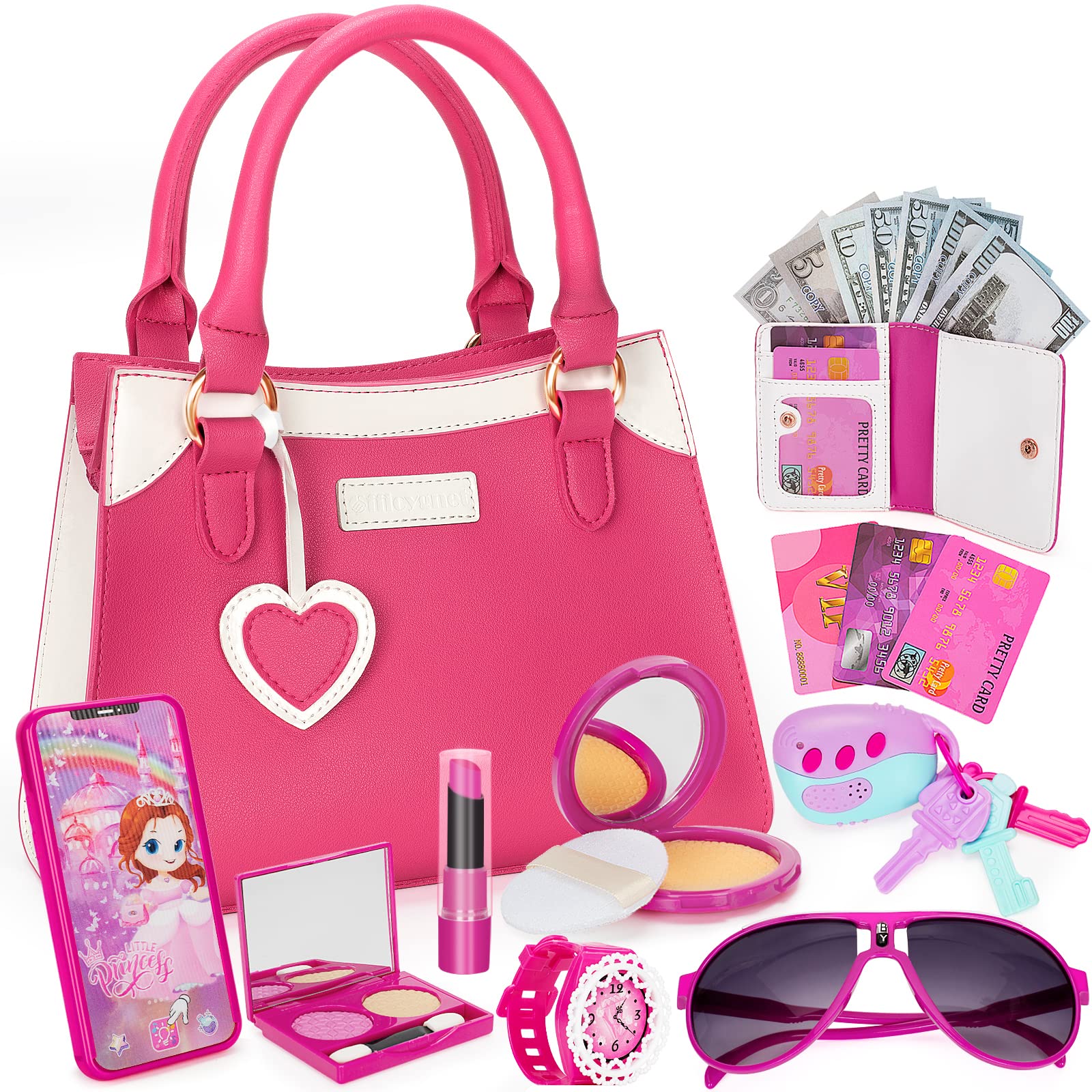 Foto 2 pulgar | Venta Internacional - Monedero Officygnet Play Para Niñas De 3 A 8 Años Con Accesorios