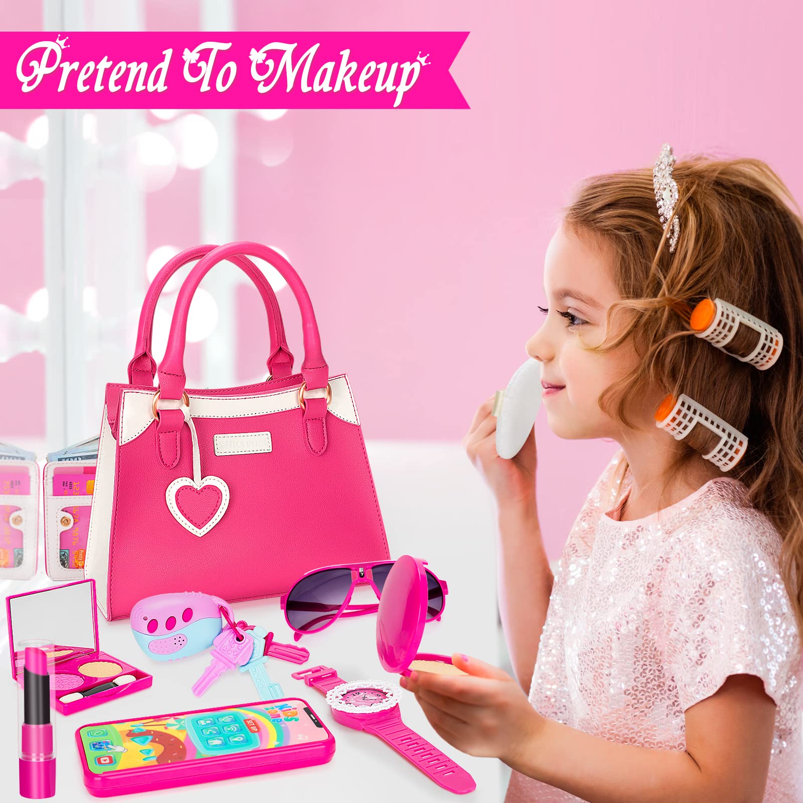 Foto 5 pulgar | Venta Internacional - Monedero Officygnet Play Para Niñas De 3 A 8 Años Con Accesorios