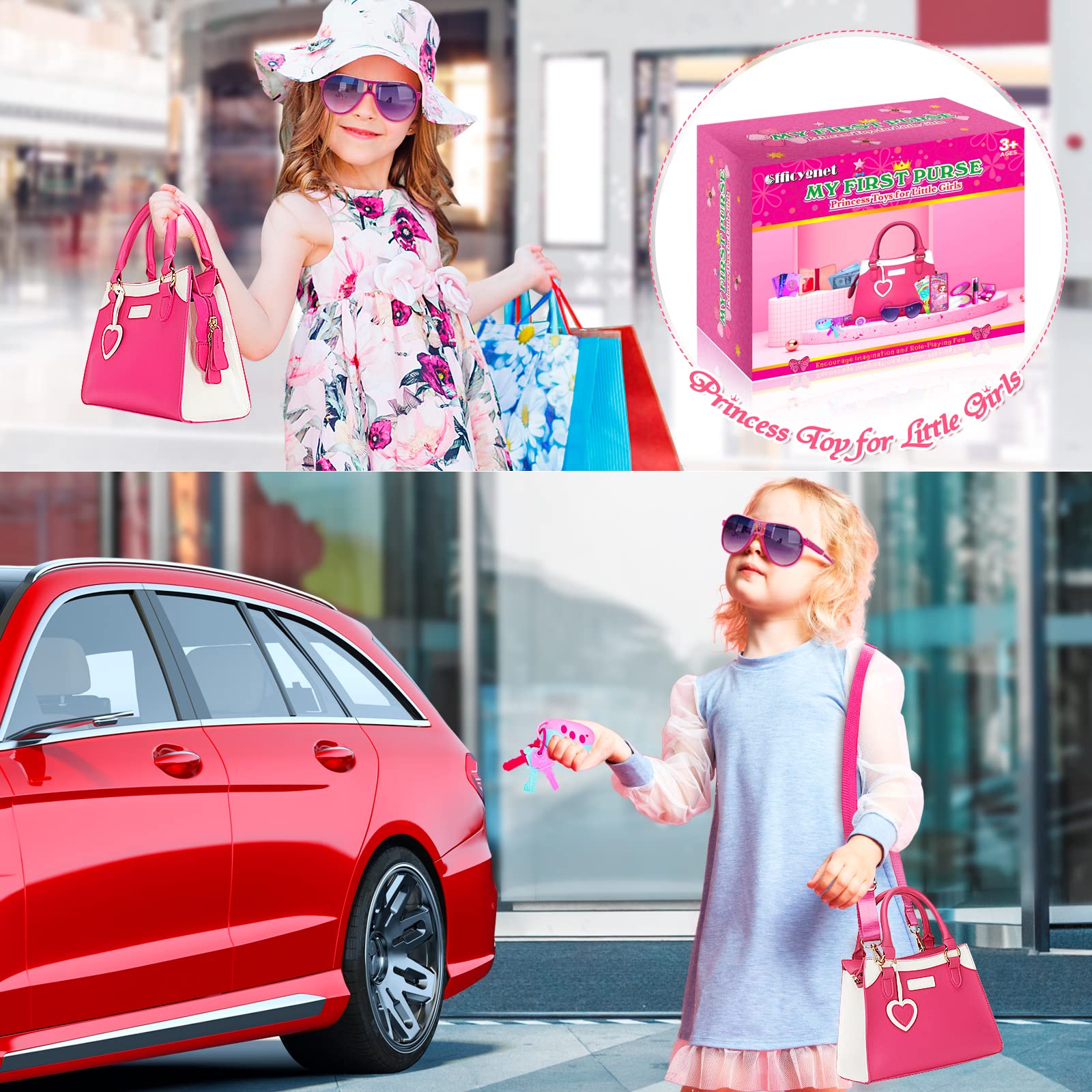Foto 6 | Venta Internacional - Monedero Officygnet Play Para Niñas De 3 A 8 Años Con Accesorios