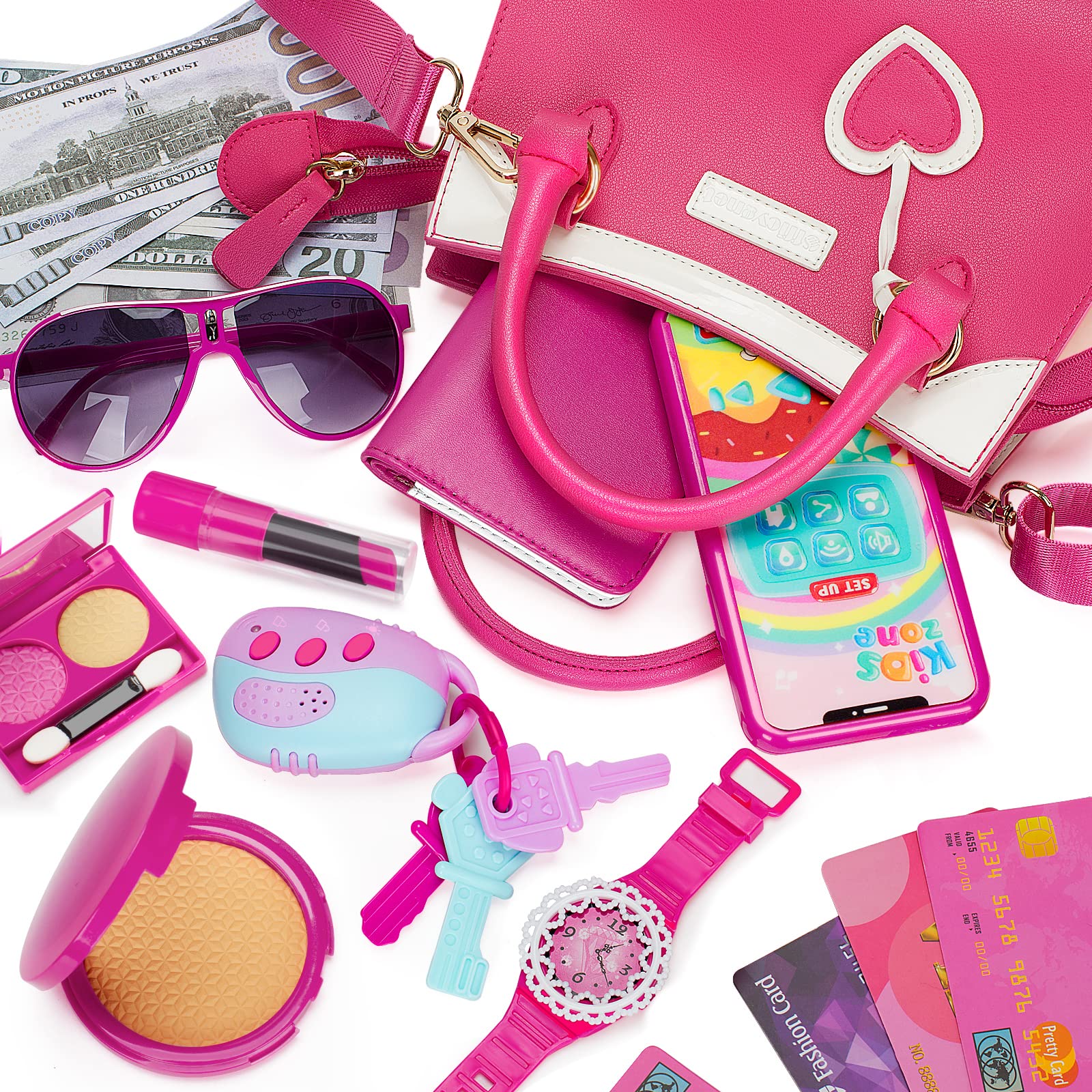 Foto 8 pulgar | Venta Internacional - Monedero Officygnet Play Para Niñas De 3 A 8 Años Con Accesorios