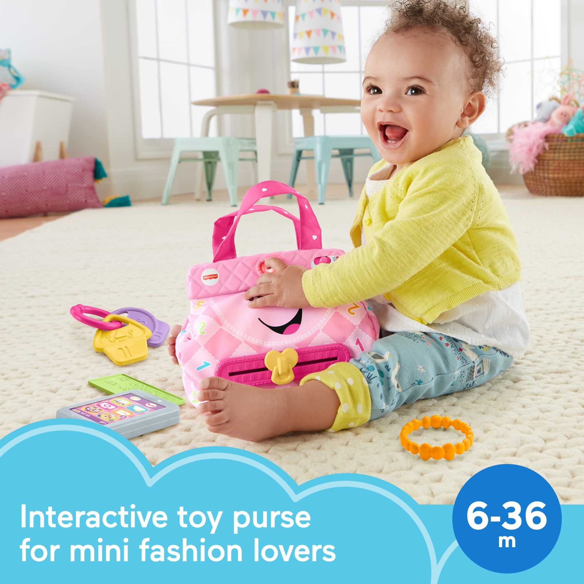 Foto 2 | Monedero Laugh & Learn Fisher-Price +6 Meses - Venta Internacional