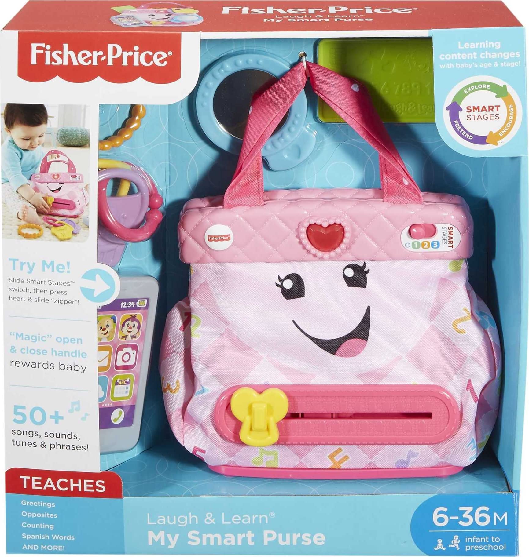Foto 7 pulgar | Monedero Laugh & Learn Fisher-Price +6 Meses - Venta Internacional