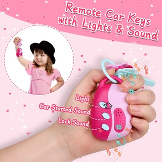 Foto 6 | Monedero Toy Play Learn2m para Niñas de 3 a 6 Años con Set de Maquillaje - Venta Internacional