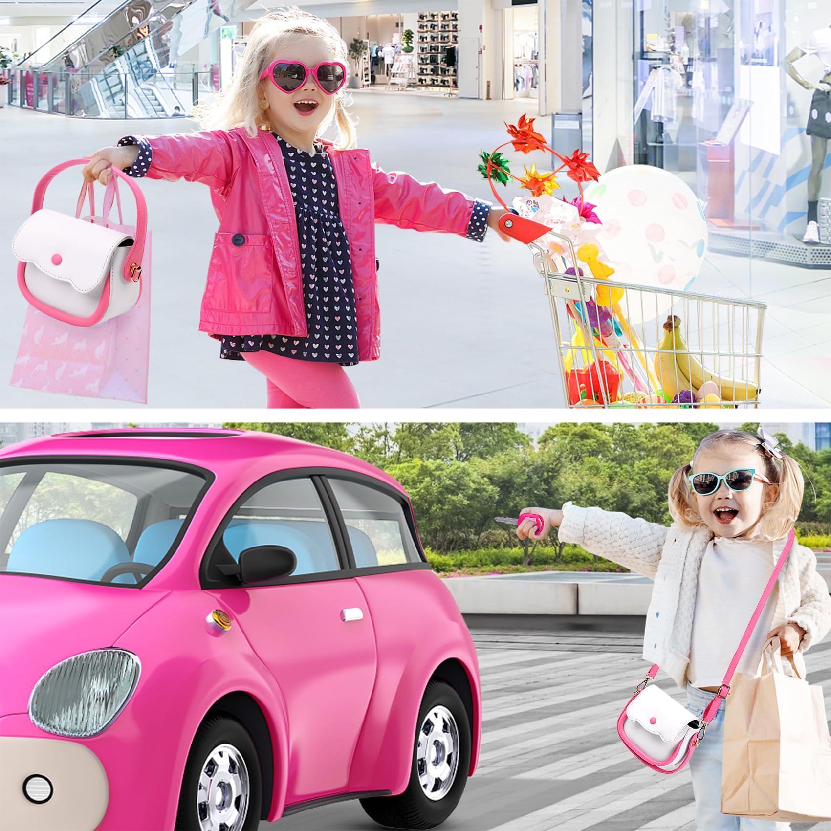 Foto 6 | Monedero De Juguete Gjzz Play Para Niñas Con Set De Maquillaje De 3 A 7 Años - Venta Internacional.