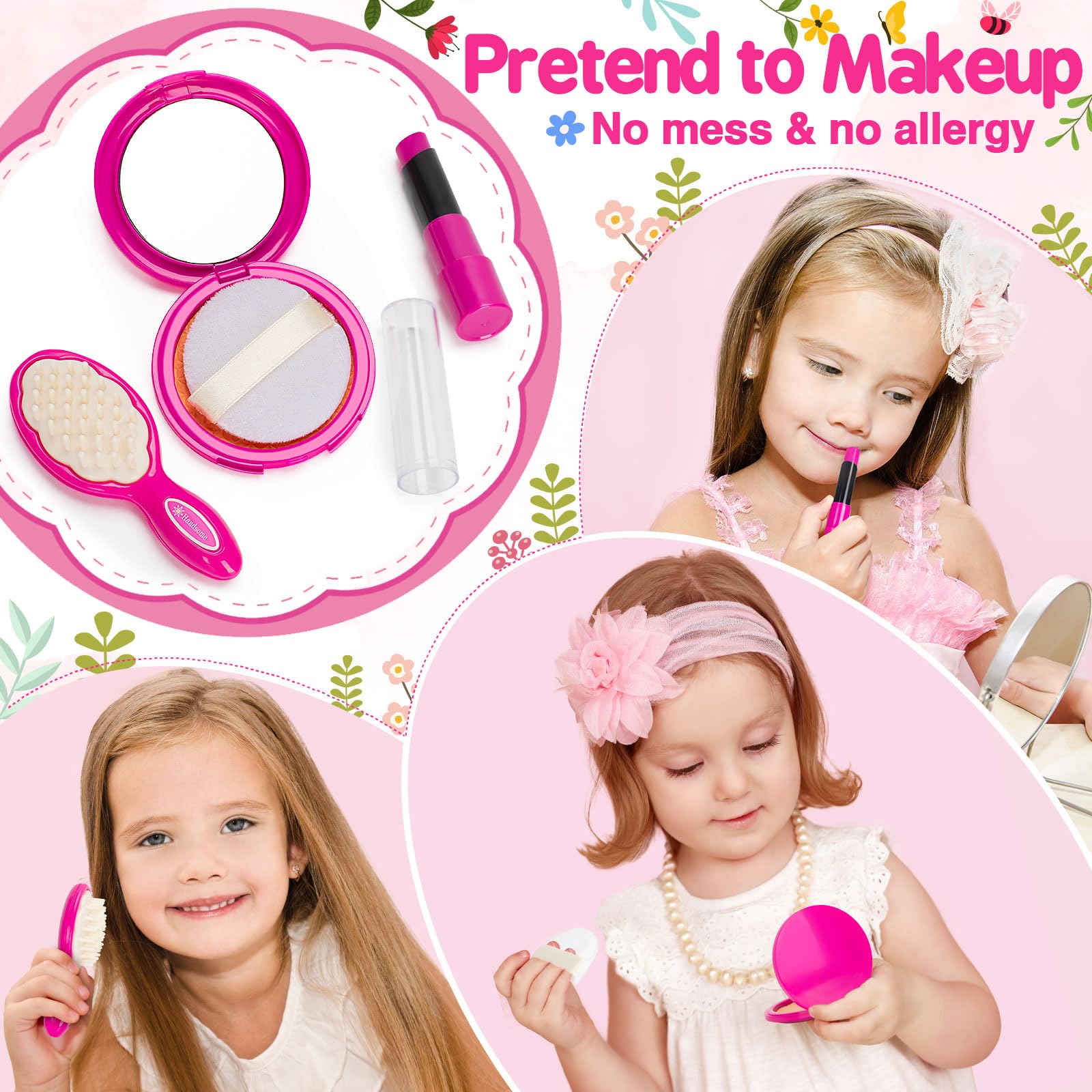 Foto 3 pulgar | Monedero De Juguete Officygnet Play Para Niñas De 1 A 3 Años Con Kit De Maquillaje - Venta Internacional.