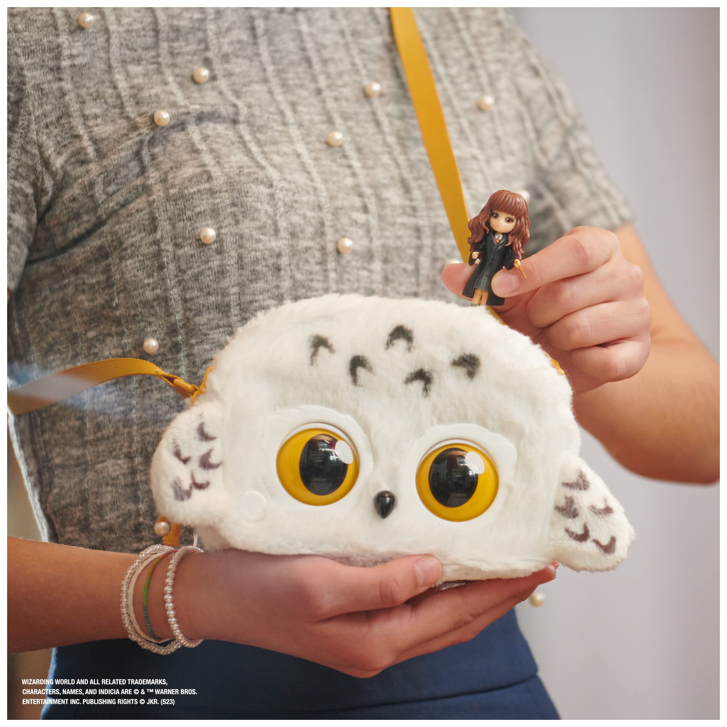 Foto 6 | Bolso Interactivo De Juguete Y Bandolera Para Mascotas Wizarding World Hedwig - Venta Internacional.