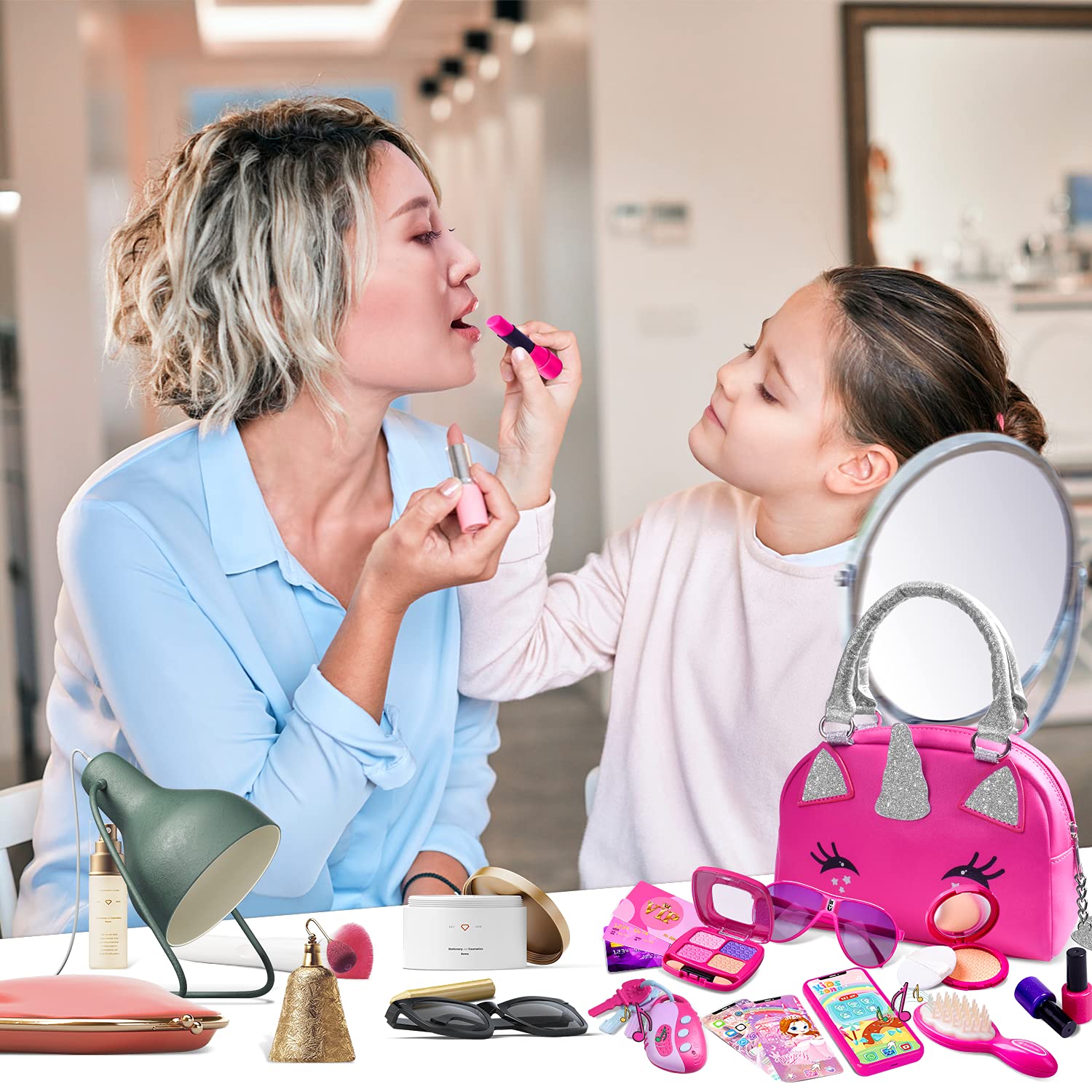 Foto 5 pulgar | Set de Monedero Pretend Play con Maquillaje- Venta Internacional