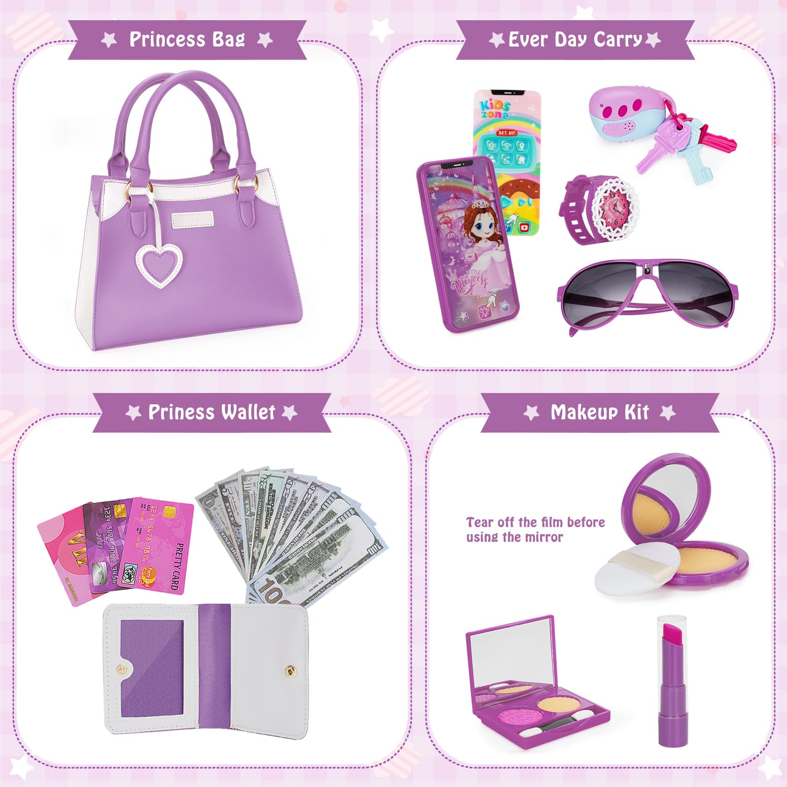 Foto 4 pulgar | Monedero Officygnet My First Set con Accesorios para Niñas - Venta Internacional