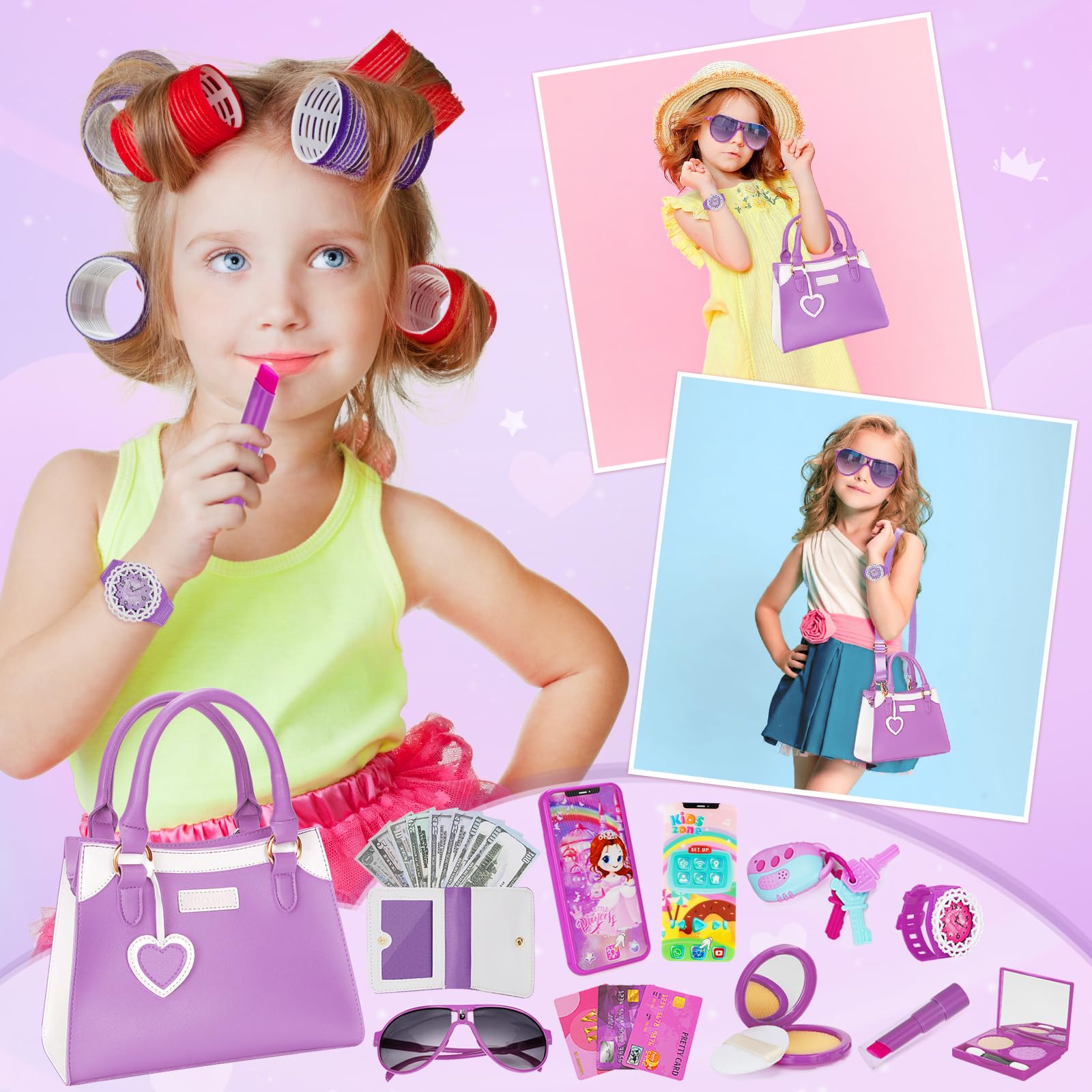 Foto 7 | Monedero Officygnet My First Set con Accesorios para Niñas - Venta Internacional