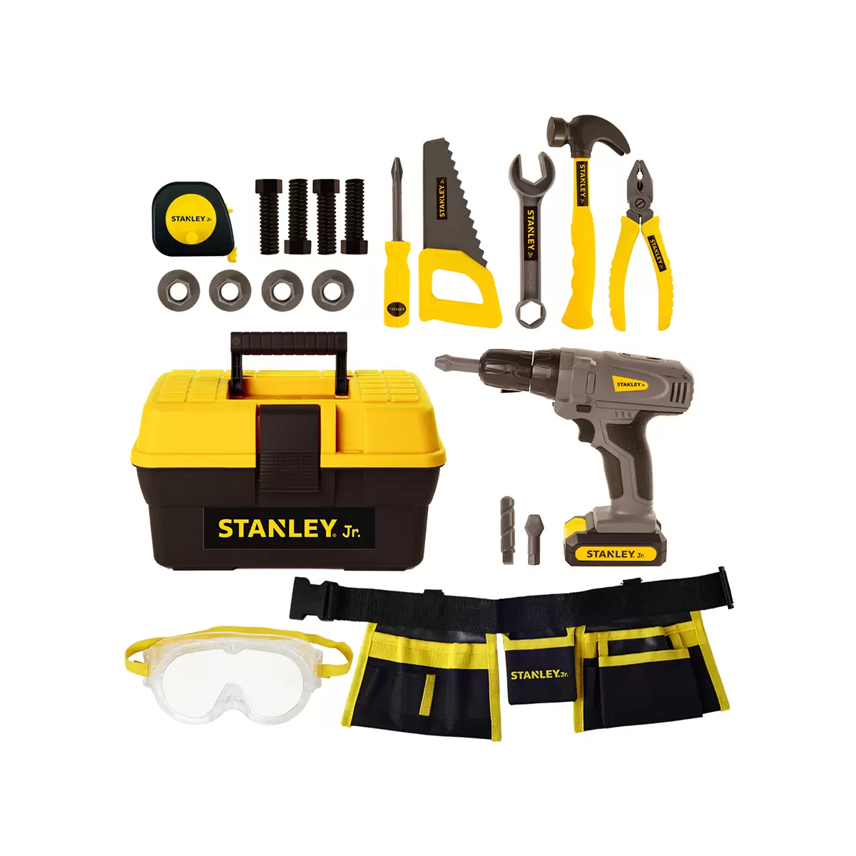 Set de Herramientas Stanley para Niños 21 piezas