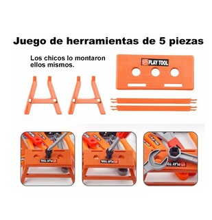 Foto 4 | Juego de Herramientas de Juguete para Niños 37 Piezas