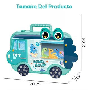 Foto 2 | Caja De Herramientas De Juguete Para Niños 225 Pcs Educativos Verde
