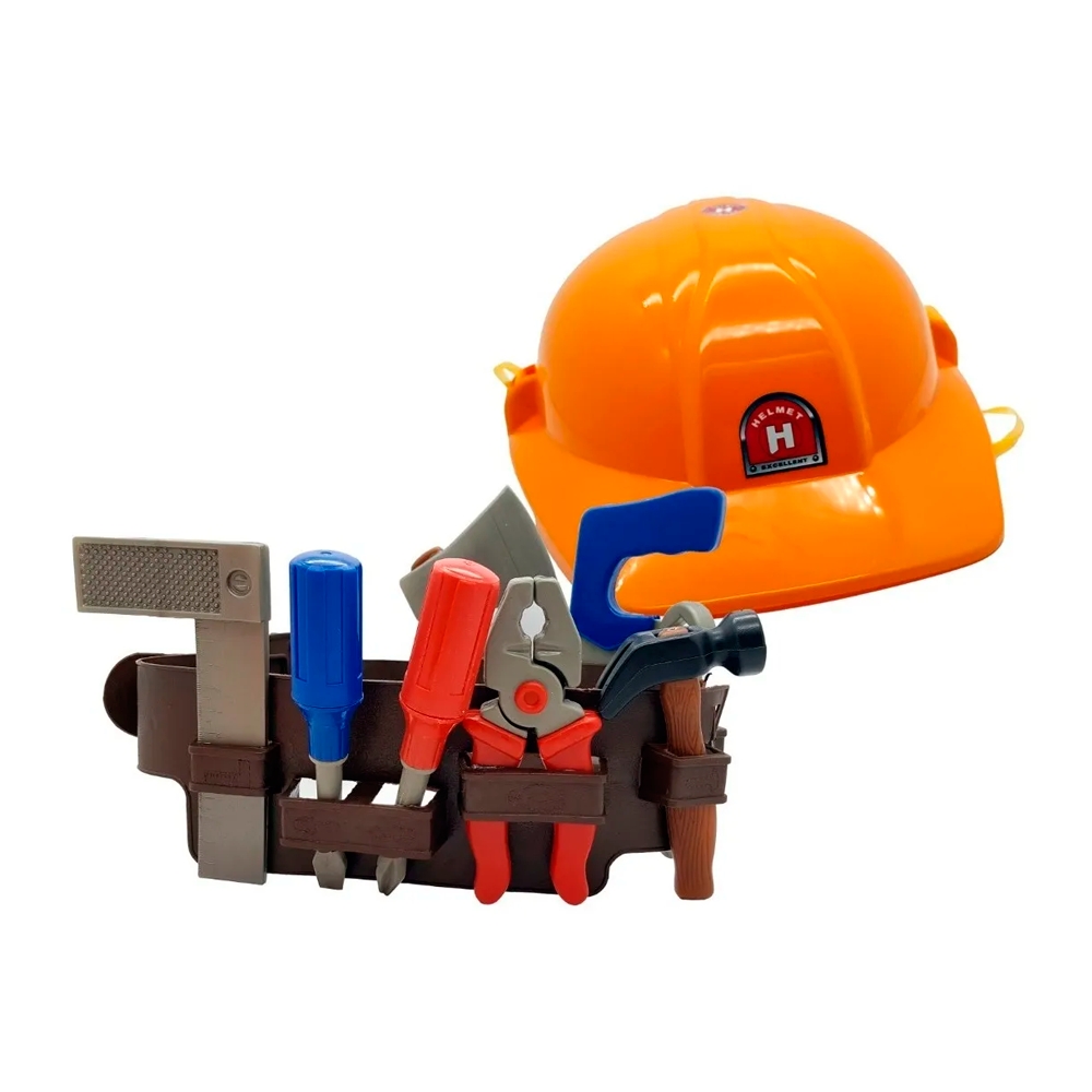 Foto 3 pulgar | Set De Herramientas De Construcción Para Niños Con Casco - Venta Internacional.