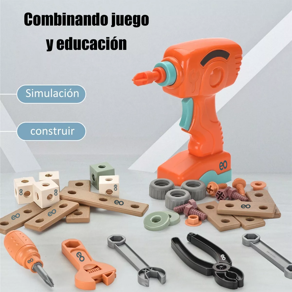 Foto 4 pulgar | Herramientas de Juguete Eo Safe Imports Esi-10524-1