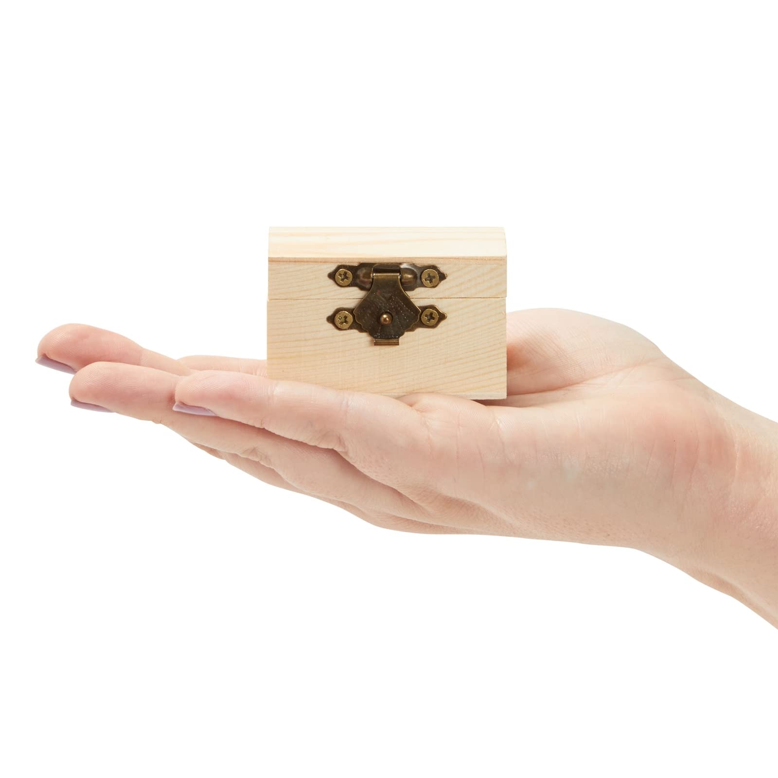 Foto 6 | Cajas De Madera Juvale Treasure Box Diy Arts Crafts, Paquete De 12 - Venta Internacional.