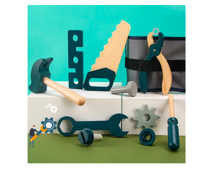 Foto 3 | Juguetes Xtellar De Madera De Reparador, Juegos De Rol Para Niños