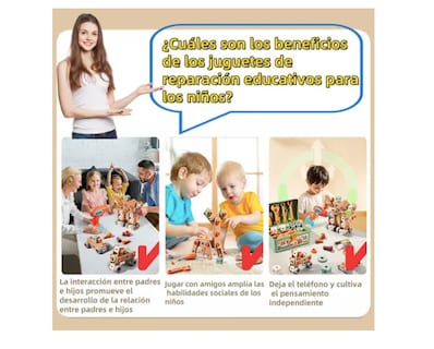 Foto 3 | Juguete Xtellar Herramientas Niño Accesorios Infantil 144 Pcs Y Caja
