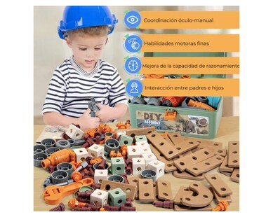 Foto 4 | Juguete Xtellar Herramientas Niño Accesorios Infantil 144 Pcs Y Caja