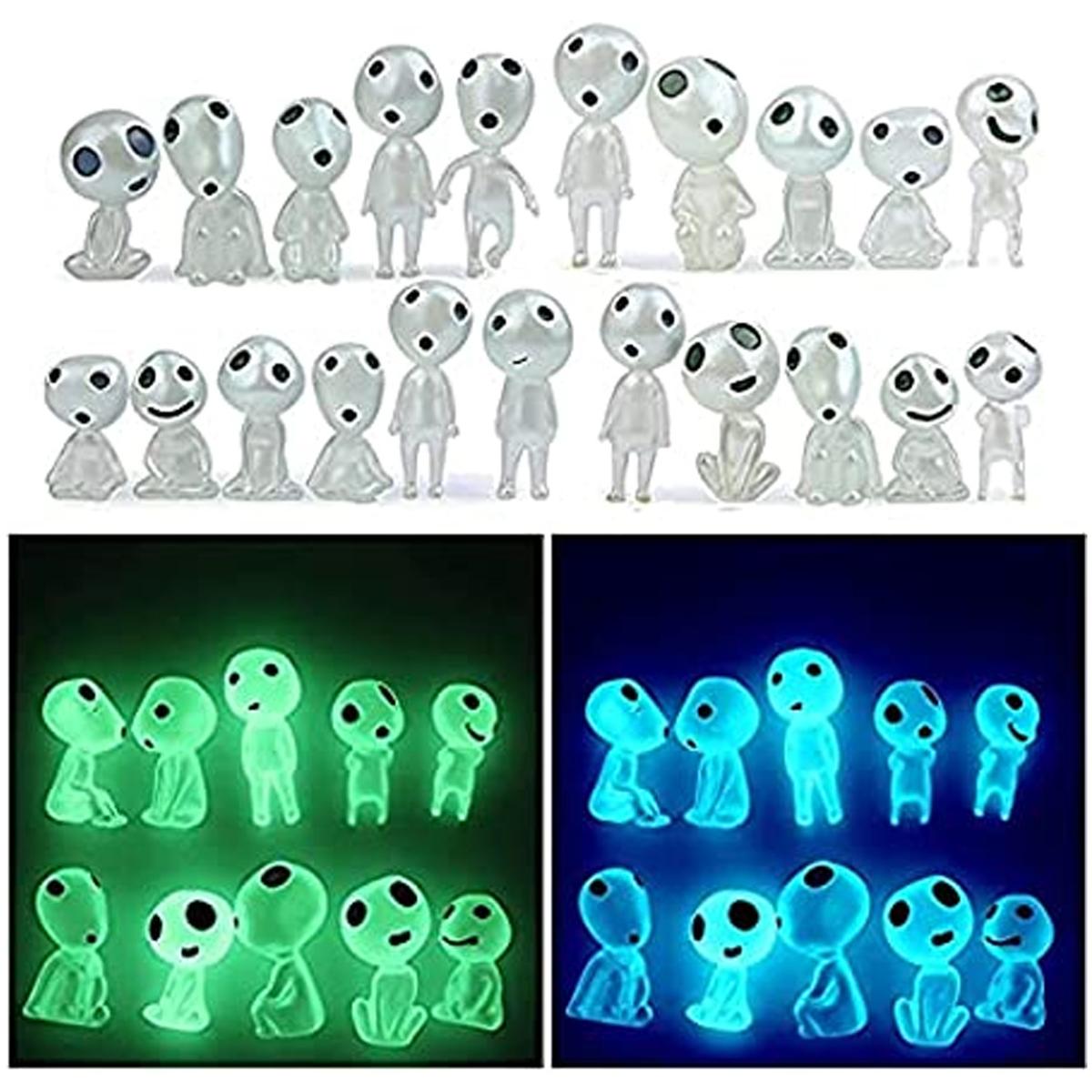 Foto 4 pulgar | Muñecos Para Bonsái Fluorescentes Smilefun Mxtbg-002 20  Piezas Multicolor