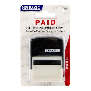 Foto 1 | Sello de Fecha Bazic Products Tinta Roja-Venta Internacional