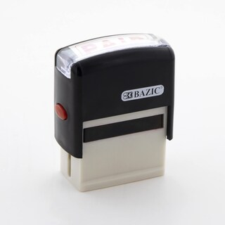 Foto 4 | Sello de Fecha Bazic Products Tinta Roja-Venta Internacional