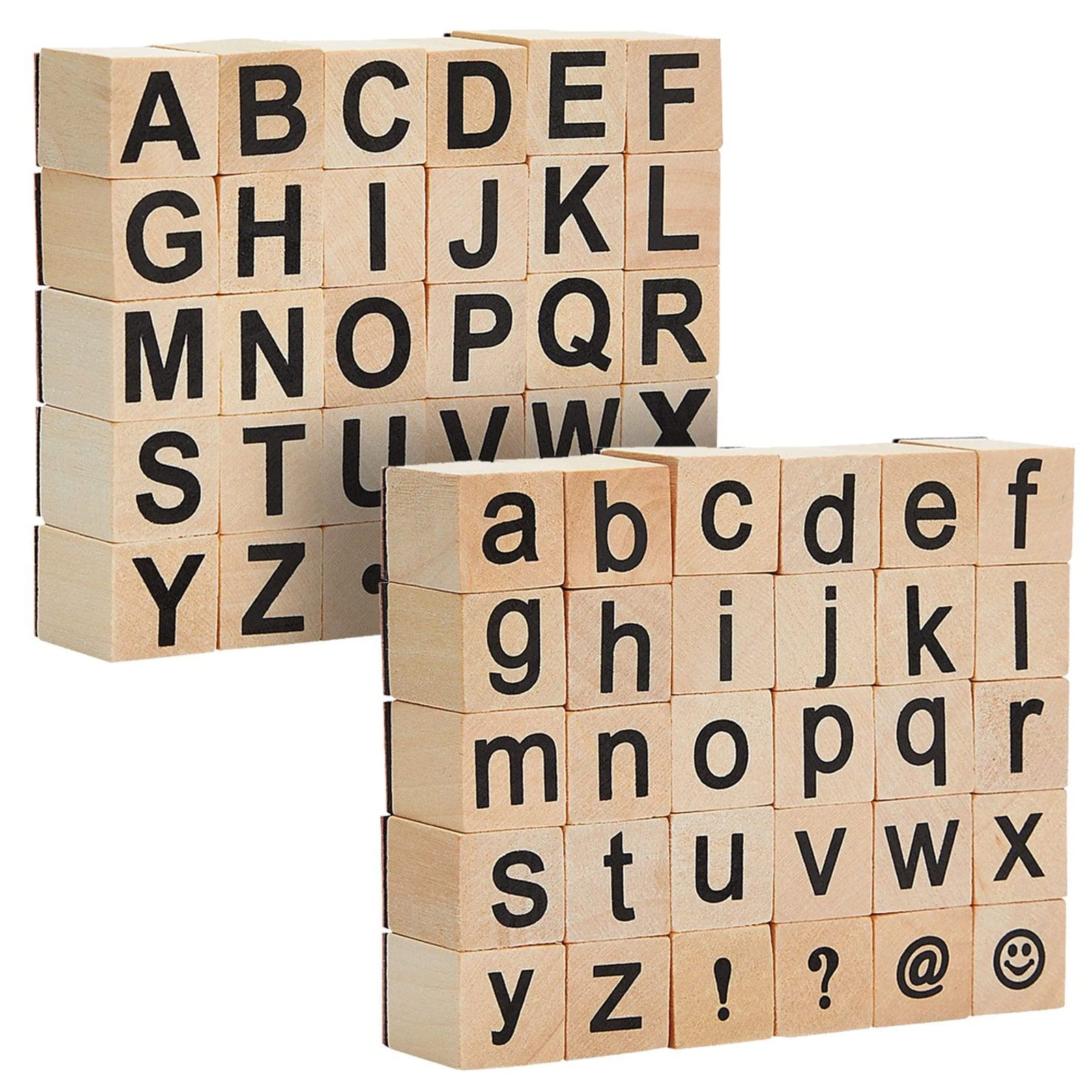 Foto 1 | Juego De Sellos De Goma Sustainable Greetings Con Alfabeto De 60 Piezas - Venta Internacional.