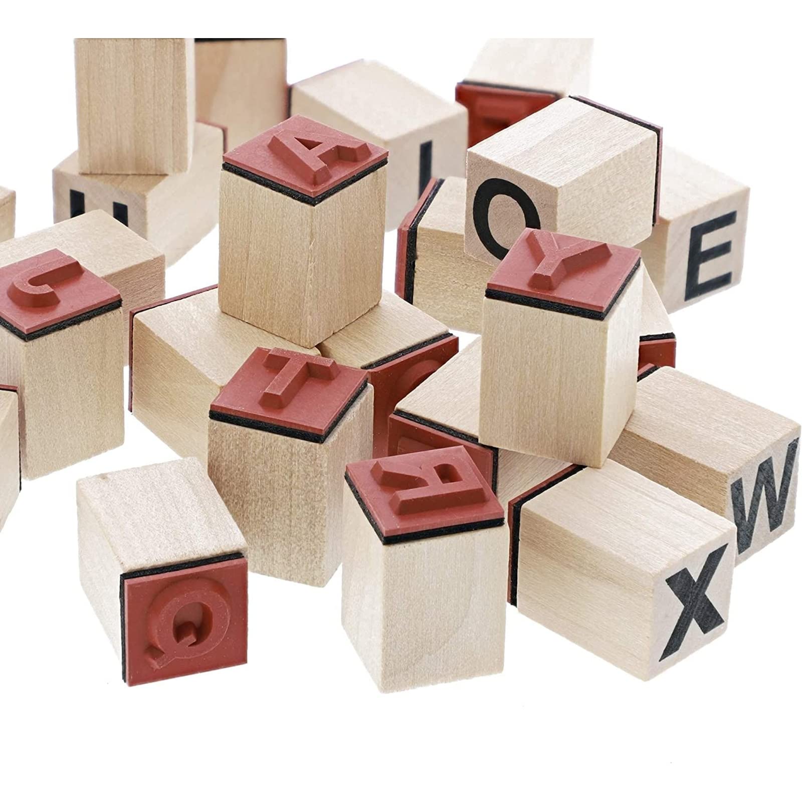 Foto 6 pulgar | Juego De Sellos De Goma Sustainable Greetings Con Alfabeto De 60 Piezas - Venta Internacional.