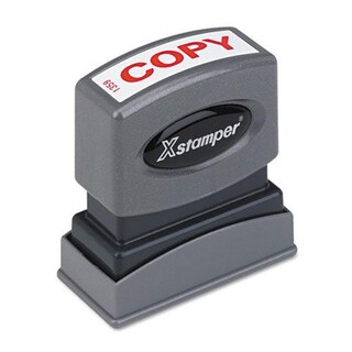 Foto 1 | Copia De Mensaje De Título A Un Color De Stamp Xstamper, Color Rojo (1359) - Venta Internacional.