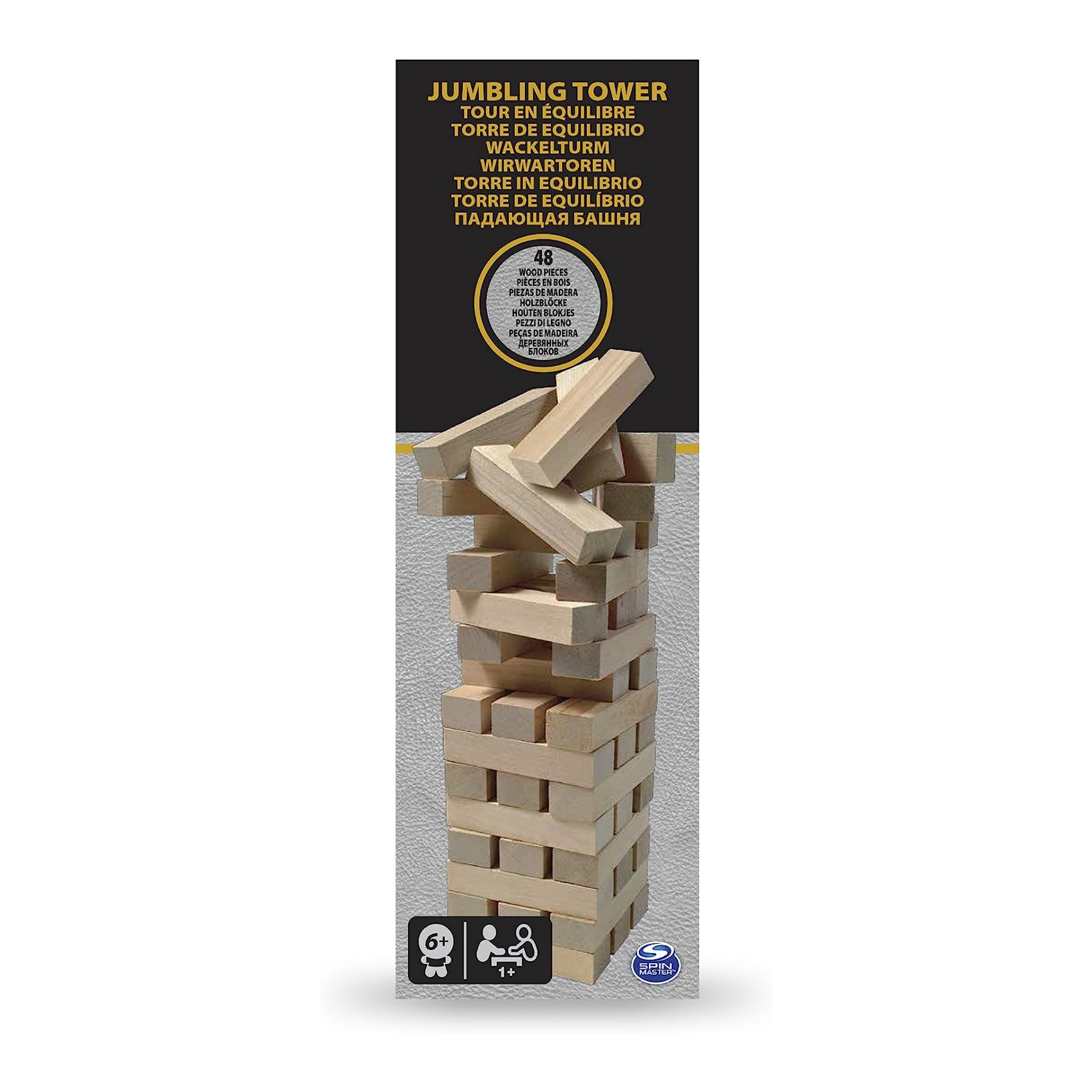 Torre de Equilibrio de Madera Spin Master