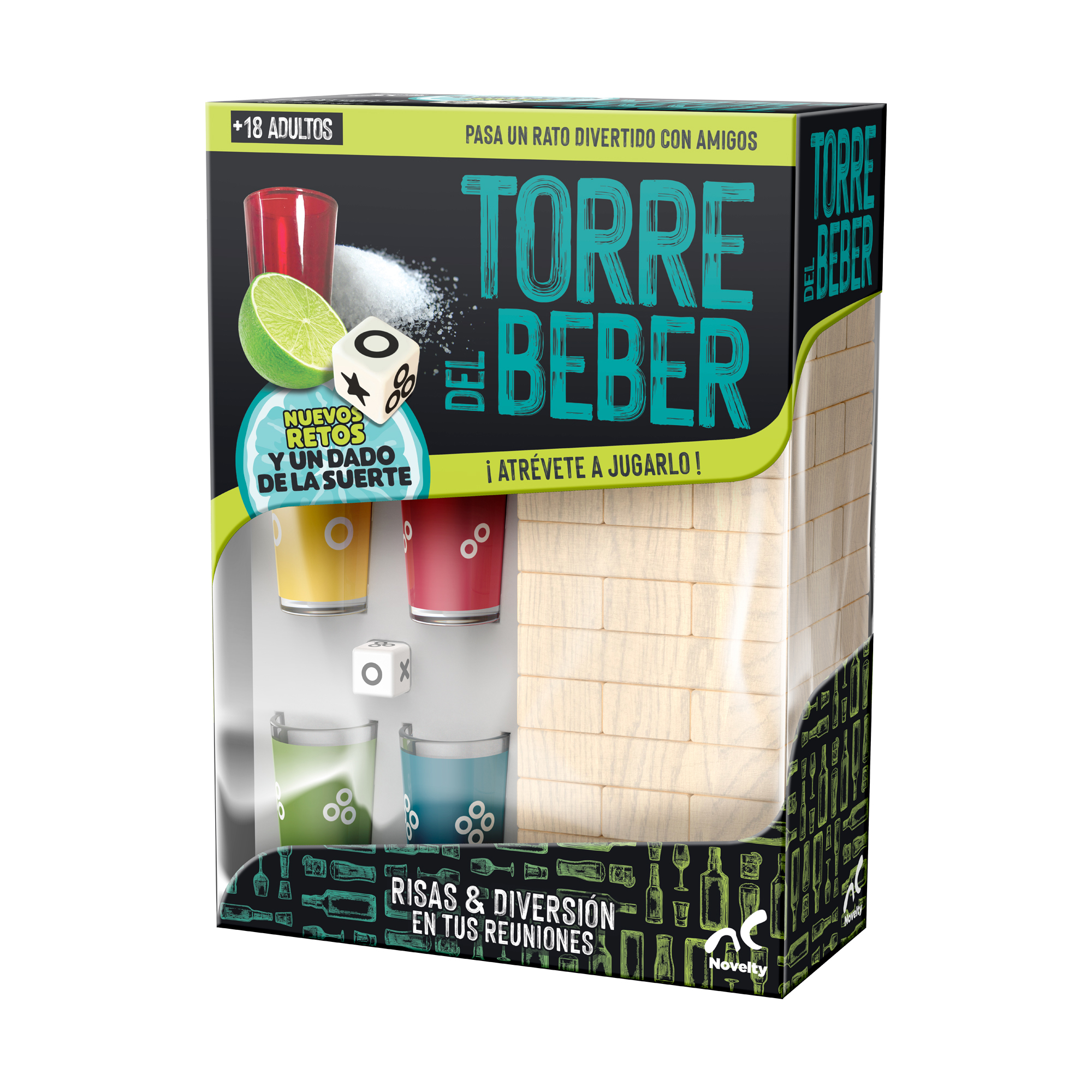 Foto 5 | Juego de Mesa Torre del Beber RO-1018